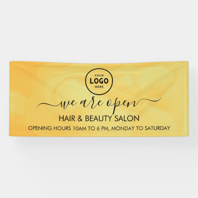 Business Logo Modern Professional 6' Banner (Horizontal)