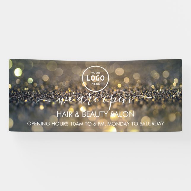 Business Logo Modern Professional 6' Banner (Horizontal)