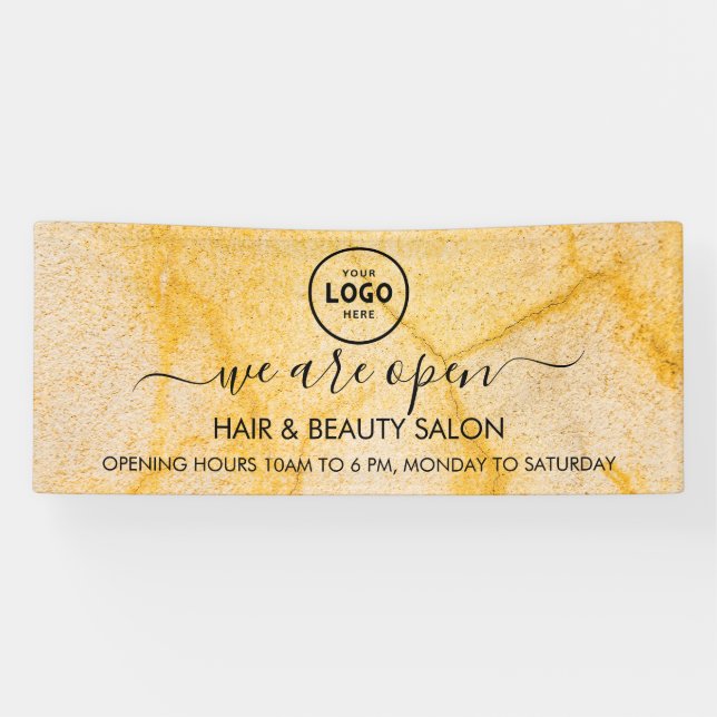 Business Logo Modern Professional 6' Banner (Horizontal)