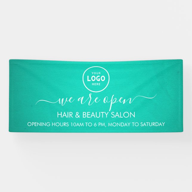 Business Logo Modern Professional 6' Banner (Horizontal)