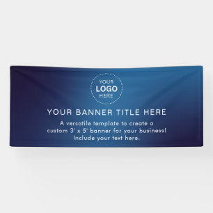 Business Logo Modern Professional 6' Banner