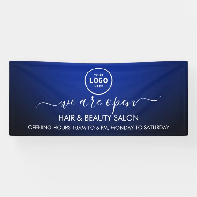 Business Logo Modern Professional 6' Banner (Horizontal)