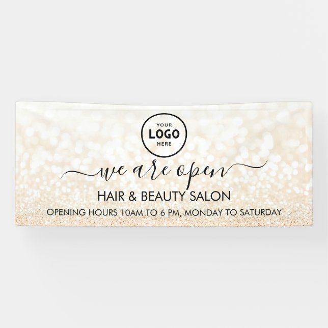 Business Logo Modern Professional 6' Banner (Horizontal)