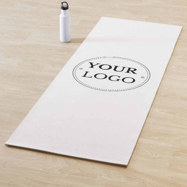 Business Logo Modern Professional Branded Yoga Mat (In Situ)