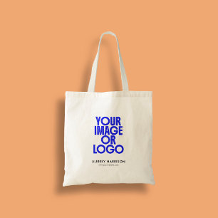 Business Logo Modern Professional Tote Bag