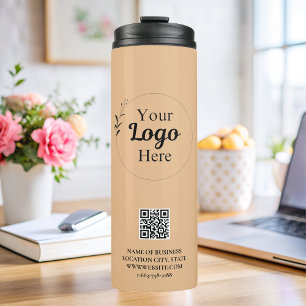 Business Logo modern  Thermal Tumbler