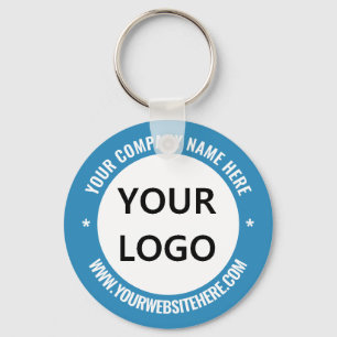 Business Logo Name Website Keychain Promotional