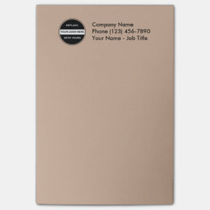 Business Logo Office Sticky Notes