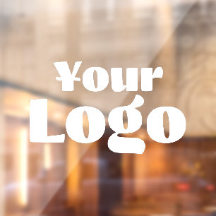 Business logo on 15x8 sticker