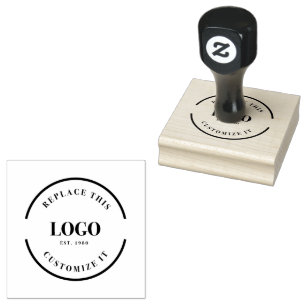 Business logo only Custom Rubber Stamp