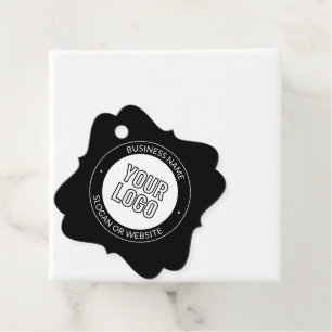 Business Logo or Design & Editable Text Template Favour Tags