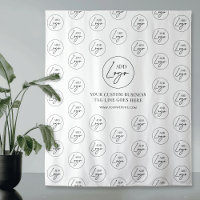 Business Logo Pattern Corporate Black & White