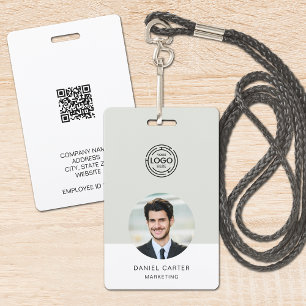 Business Logo Photo ID Company  Badge