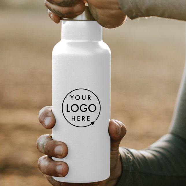 Business Logo | Professional Branded Water Bottle (Creator Uploaded)