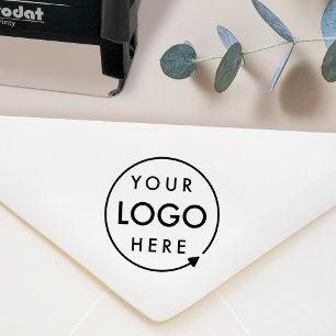 Business Logo   Professional Corporate Modern Self-inking Stamp