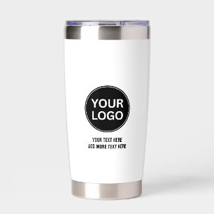 Business Logo Professional Custom Simple Insulated Tumbler
