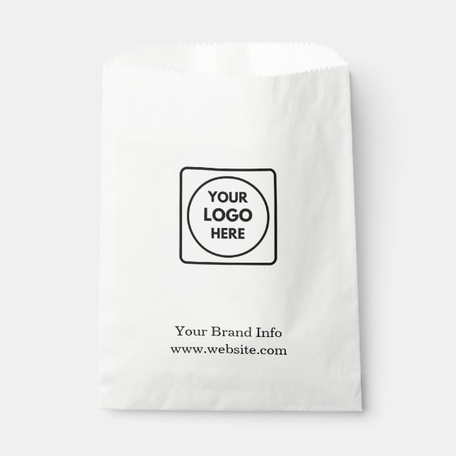 Business Logo | Professional Promotional Swag Favour Bags (Front)