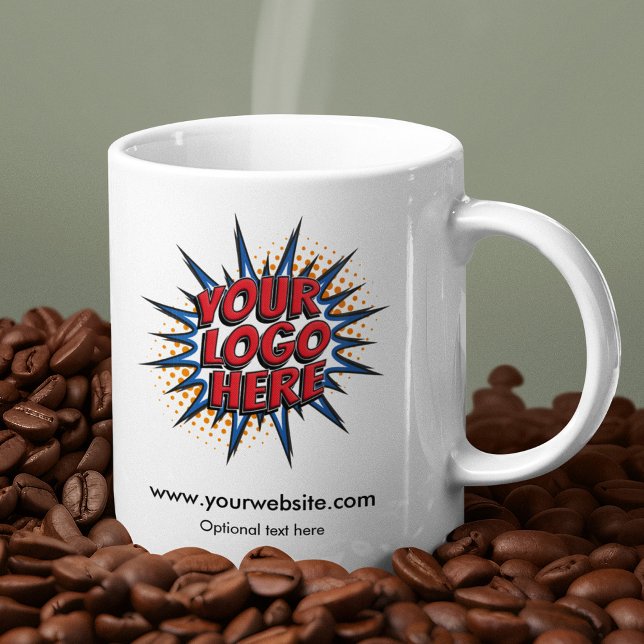 Business Logo Promotional Coffee Mug (Creator Uploaded)