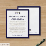 Business Logo Promotional Flyer<br><div class="desc">A simple custom navy blue and gold business flyer template in a modern minimalist style that can be easily updated with your company logo,  contact details,  and custom flyer text. Ideal for marketing products,  services,  promotions,  event pricing,  and more. Perfect for business professionals looking to enhance their brand presence.</div>