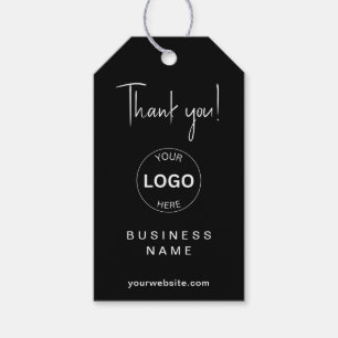 Business Logo Qr Code Hang Tags Follow us!