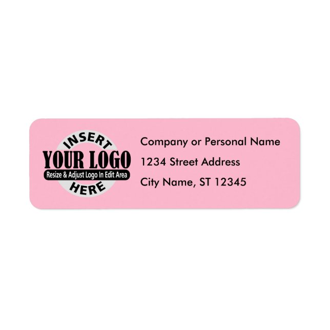 Business Logo Return Address (Front)