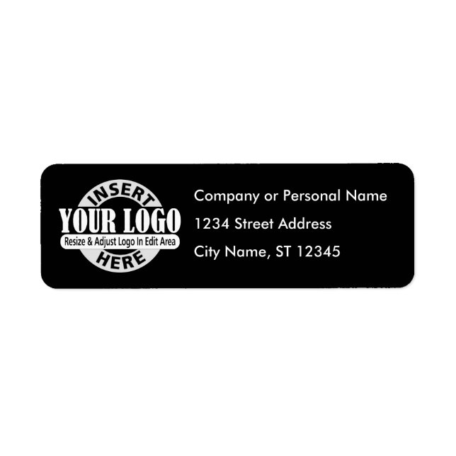 Business Logo Return Address (Front)