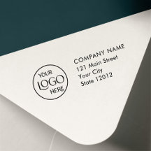 Business Logo Return Address Professional Modern