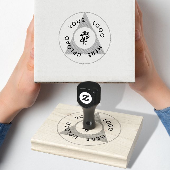 Business Logo Rubber Stamp (Large Logo Stamp)