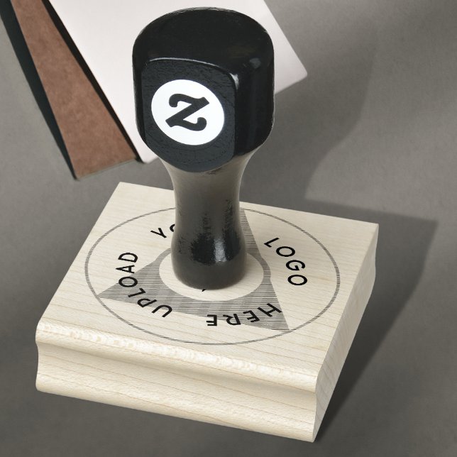 Business Logo Rubber Stamp (This logo stamp can be adjusted by clicking Personalize - Edit - Filters)