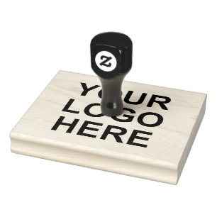 Business Logo Rubber Stamp