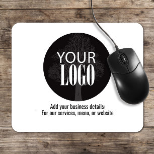Business Logo Simple Minimalist Mouse Mat