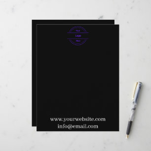 Business Logo Simple Professional Letterhead