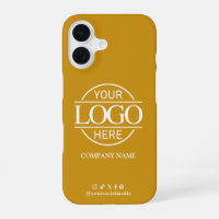 Business Logo & Social Media Mustard Promotional