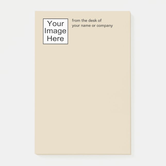 Business Logo Sticky Notes (Front)