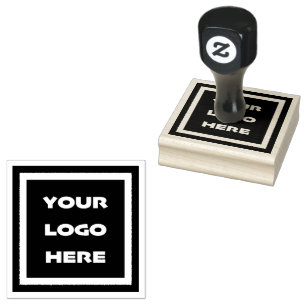 Business Logo Template Rubber Ink Stamp Colours