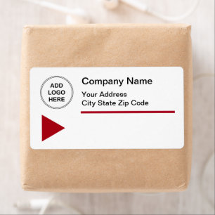 Business Logo Template Shipping Labels