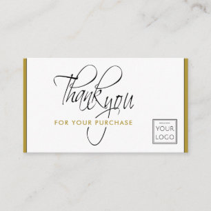 Business Logo Thank You Coupon Code Company Name