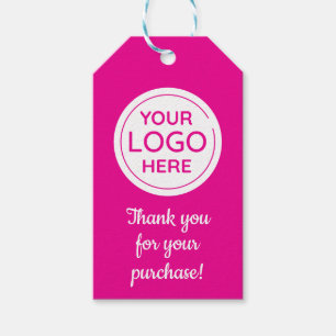 Business Logo "Thank you for your purchase" Gift Tags