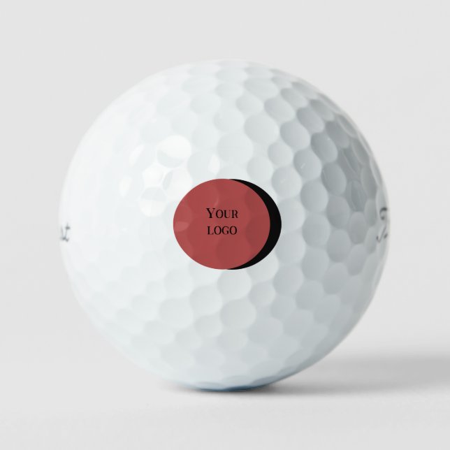 Business Logo Titleist Pro V1 Golf Balls (Front)