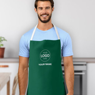 Business Logo Upload Template - Create Your Own Apron