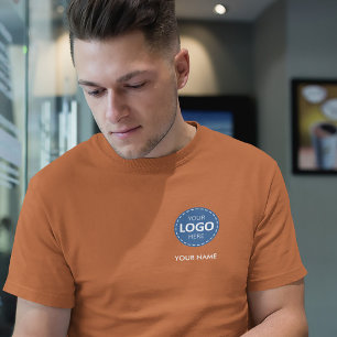 Business Logo Upload Template - Create Your Own T- T-Shirt