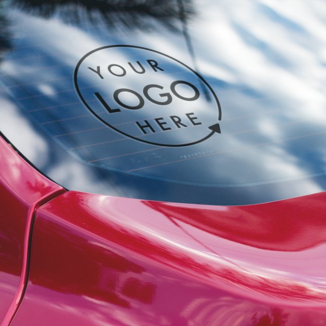Business Logo | Upload your Company Logo Car Window Cling (Creator Uploaded)