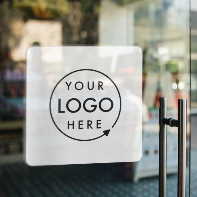 Business Logo | Upload your Company Logo Custom Window Cling (Creator Uploaded)