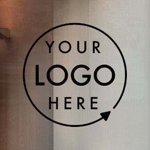 Business Logo   Upload your Company Logo Custom Window Cling
