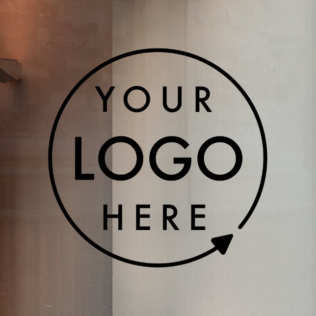 Business Logo | Upload your Company Logo Custom Window Cling (Creator Uploaded)