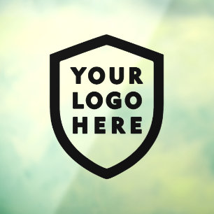 Business Logo   Upload your Company Logo Custom Window Cling