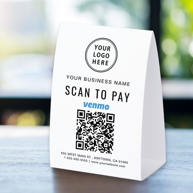 Business Logo Venmo QR Code Scan To Pay (Creator Uploaded)