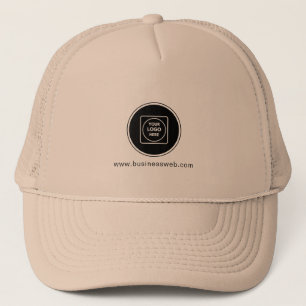 Business Logo Website Custom New Employee Design Trucker Hat