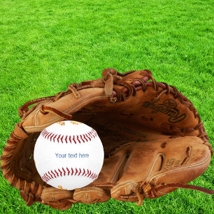 Business logo white text baseball