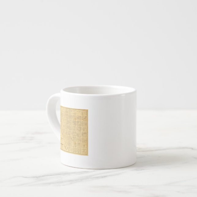 Business Map of San Francisco Espresso Cup (Front Left)